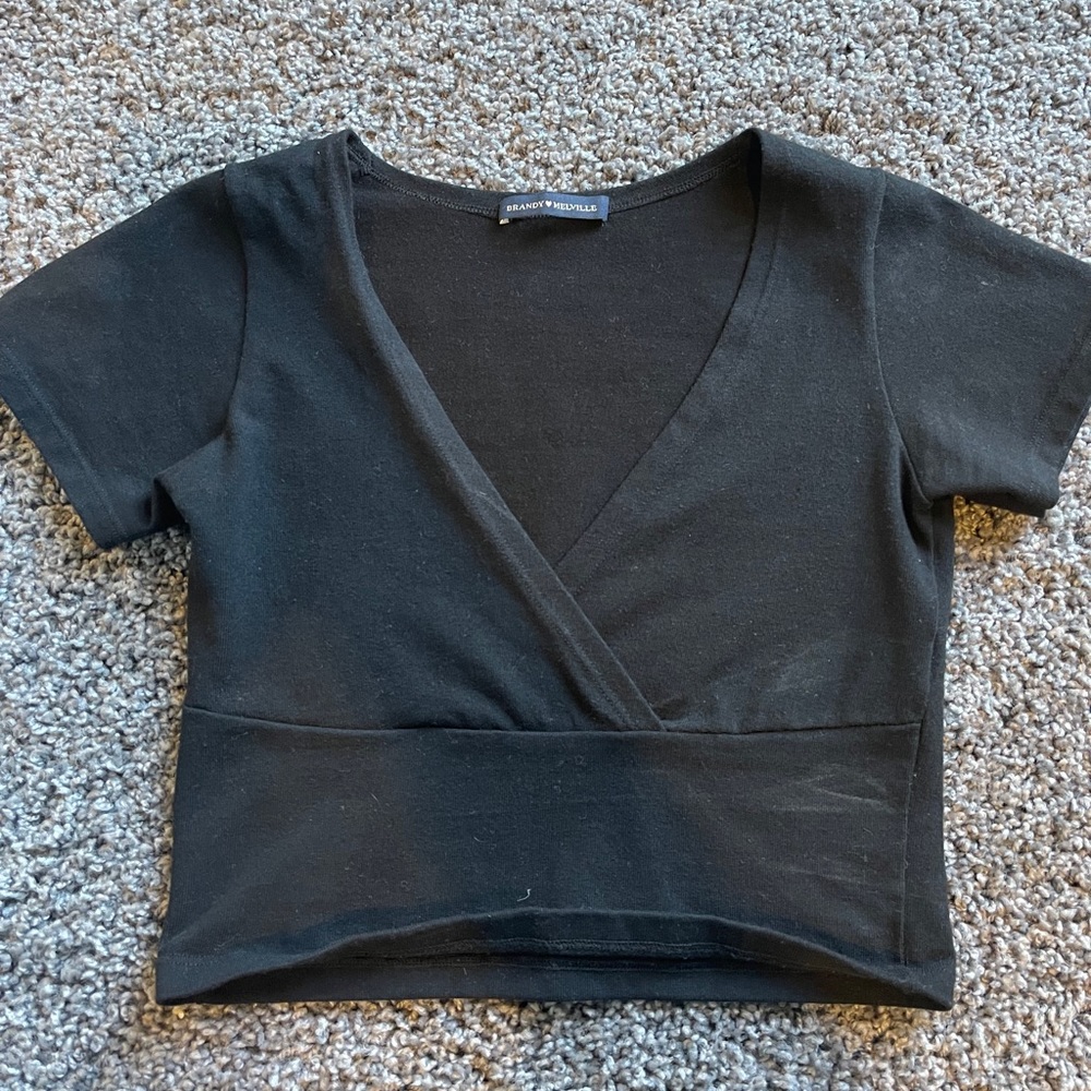 Brandy Melville Black Tee